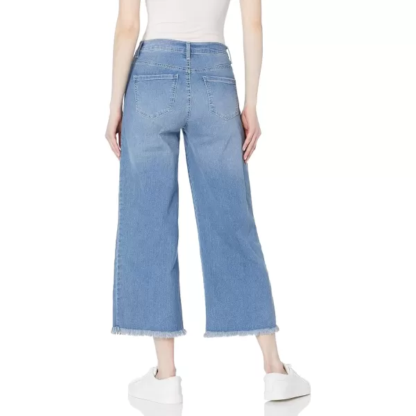 imageGloria Vanderbilt Womens Petite Amanda Wide Leg Crop Length JeanParkes Whiskers