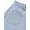 imageAstylish Womens Baggy Boyfriend Jeans Wide Leg High Waisted Barrel Vintage Trendy Denim Ankle PantsLight Blue
