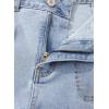 imageAstylish Womens Baggy Boyfriend Jeans Wide Leg High Waisted Barrel Vintage Trendy Denim Ankle PantsLight Blue