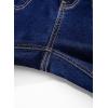 imageAstylish Womens Baggy Boyfriend Jeans Wide Leg High Waisted Barrel Vintage Trendy Denim Ankle PantsNavy Blue