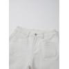 imageAstylish Womens Baggy Boyfriend Jeans Wide Leg High Waisted Barrel Vintage Trendy Denim Ankle PantsWhite