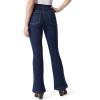 imageGloria Vanderbilt Womens Shape Effect Pull on High Rise Flare Jean StandardAsheboro  Whiskers