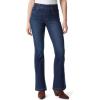 imageGloria Vanderbilt Womens Shape Effect Pull on High Rise Flare Jean StandardAsheboro  Whiskers