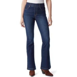 imageGloria Vanderbilt Womens Shape Effect Pull on High Rise Flare Jean StandardAsheboro  Whiskers