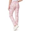 imageGloria Vanderbilt Womens Amanda Classic High Rise Tapered JeanRosy Pink Roman Scrolls