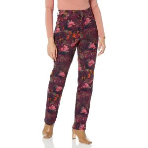 imageGloria Vanderbilt Womens Amanda Classic High Rise Tapered JeanHuckleberry Painterly Florets