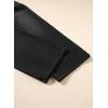 imageAstylish Womens High Waisted Straight Leg Jeans Trendy Stretchy Denim PantsBlack