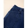 imageAstylish Womens High Waisted Straight Leg Jeans Trendy Stretchy Denim PantsDirty Blue