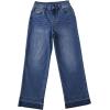 imageAstylish Womens High Waisted Wide Leg Jeans Stretchy Baggy Straight Leg Denim PantsLong Blue