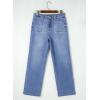imageAstylish Womens Wide Leg Jeans High Waisted Stretchy Buttoned Denim Pants Trendy 2025 with PocketDusk Blue