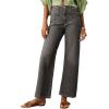 imageAstylish Womens Wide Leg Jeans High Waisted Stretchy Buttoned Denim Pants Trendy 2025 with PocketMedium Grey