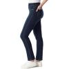 imageGloria Vanderbilt Womens Shape Effect Pull on High Rise Straight Leg Jean StandardKansas  Whiskers