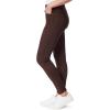 imageGloria Vanderbilt Womens Avery Slim Pull on PantCoffee Roast  Faux Suede