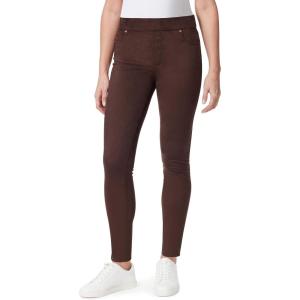 imageGloria Vanderbilt Womens Avery Slim Pull on PantCoffee Roast  Faux Suede