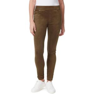 imageGloria Vanderbilt Womens Avery Slim Pull on PantJuniper Olive  Faux Suede