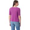 imageGloria Vanderbilt Womens Alanis Boat Neck Knit Tee Shirt with Elbow Sleeves StandardJuneberry