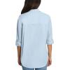 imageGloria Vanderbilt Womens Amanda Button Down Shirt with Rolltab Sleeves StandardLight Blue
