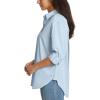 imageGloria Vanderbilt Womens Amanda Button Down Shirt with Rolltab Sleeves StandardLight Blue