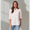 imageGloria Vanderbilt Womens Amanda Button Down Shirt with Rolltab Sleeves StandardPink Parasol