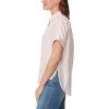 imageGloria Vanderbilt Womens Daisy Short Sleeve HighLow Button Down Shirt StandardRosy Pink