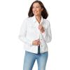 imageGloria Vanderbilt Womens Amanda Denim Jean JacketVintage Whiteds