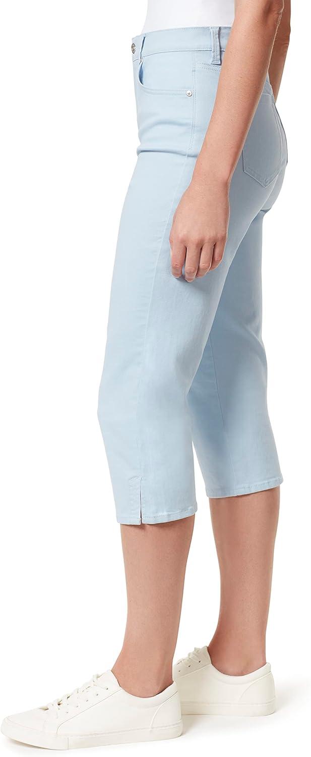 imageGloria Vanderbilt Womens Amanda Capri Jean RegularBlue Breeze
