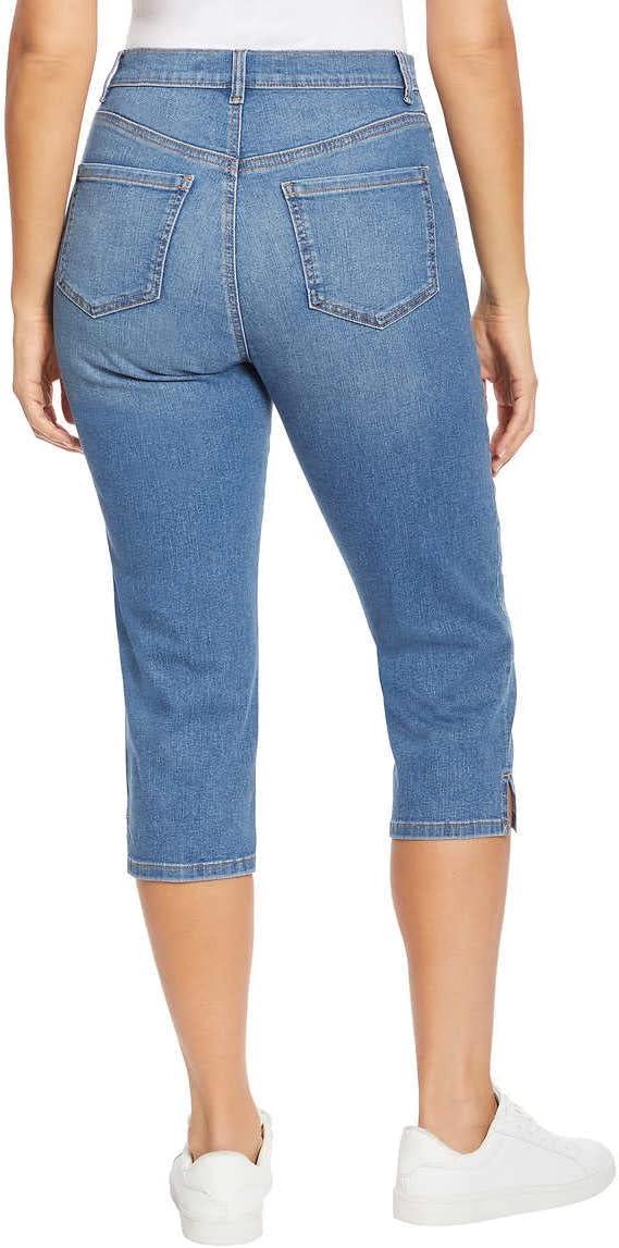 imageGloria Vanderbilt Womens Amanda Capri Jean RegularBlue Wash