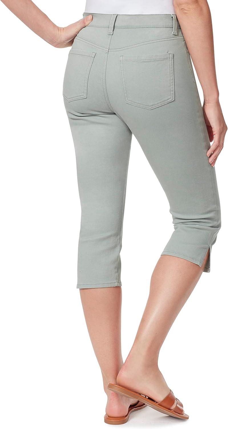 imageGloria Vanderbilt Womens Amanda Capri Jean RegularEucalyptusds