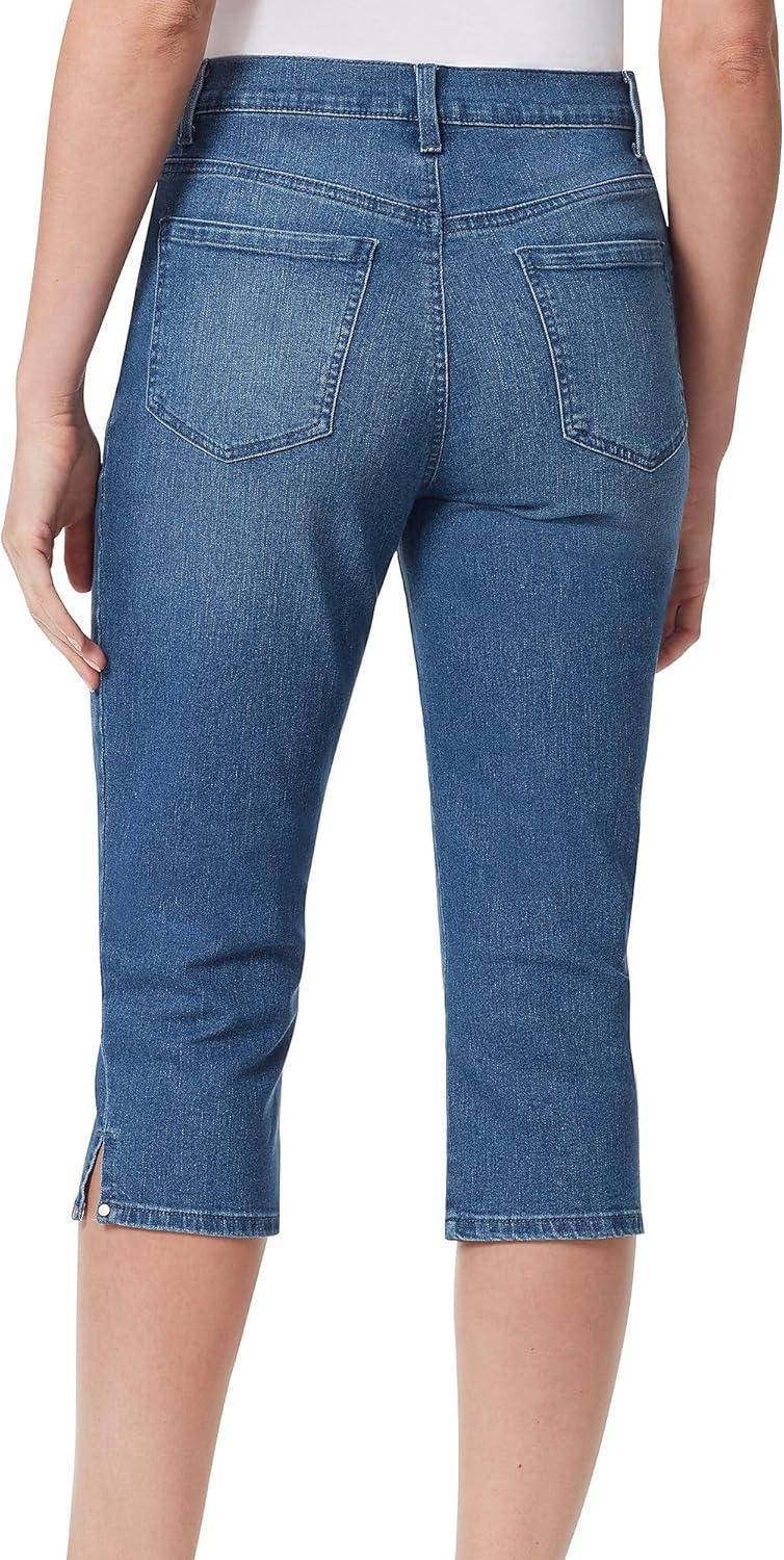 imageGloria Vanderbilt Womens Amanda Capri Jean RegularFrisco  Rivets