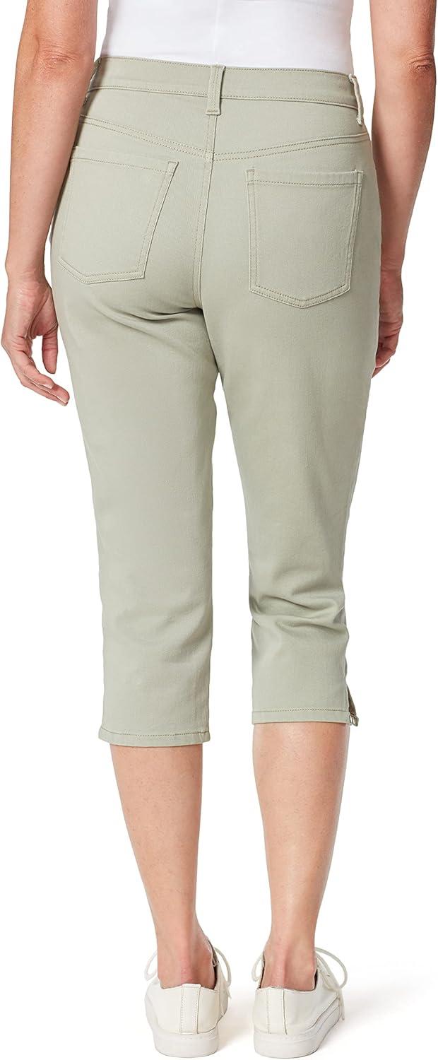 imageGloria Vanderbilt Womens Amanda Capri Jean RegularFrosted Glassds