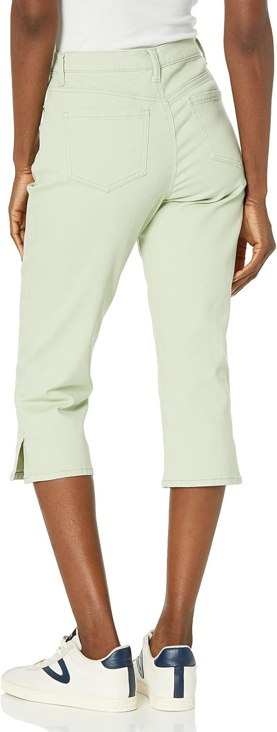 imageGloria Vanderbilt Womens Amanda Capri Jean RegularMatcha Latte