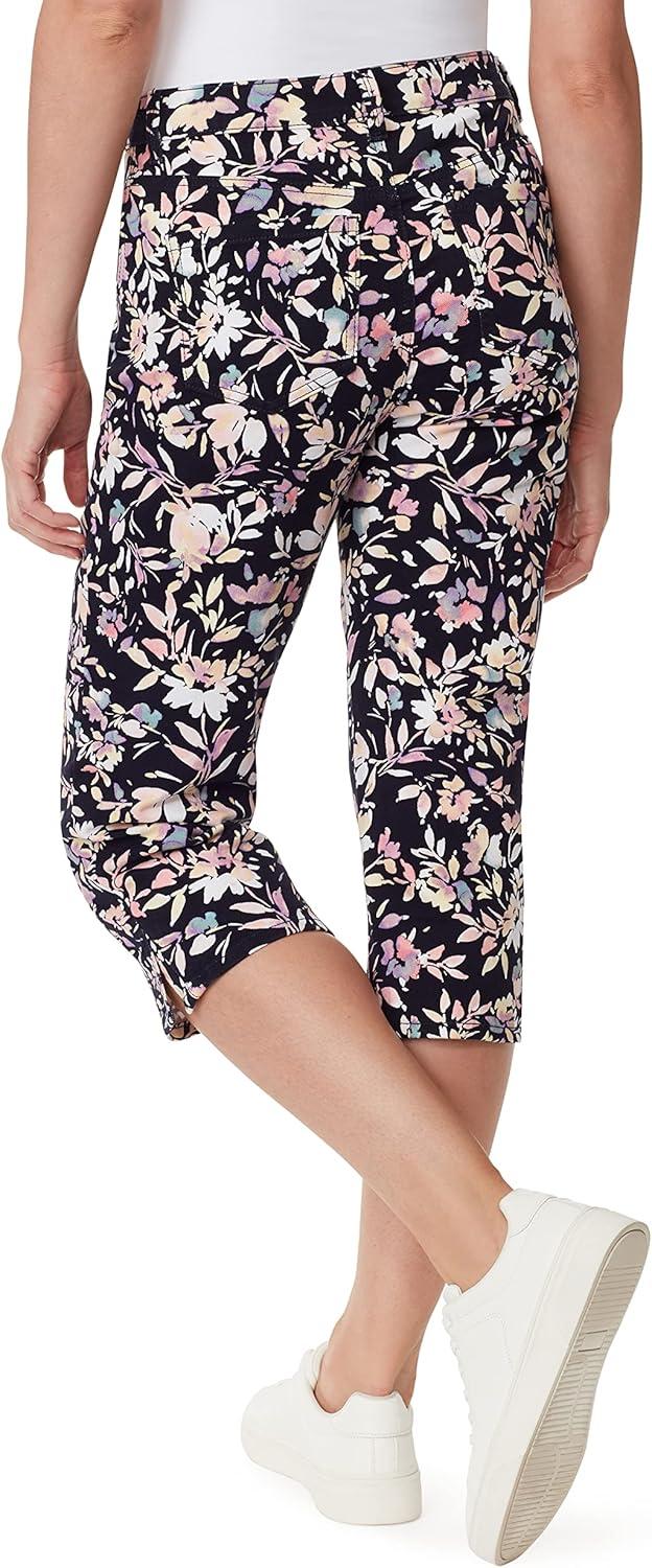 imageGloria Vanderbilt Womens Amanda Capri Jean RegularMidnight Affair Bahia Florads