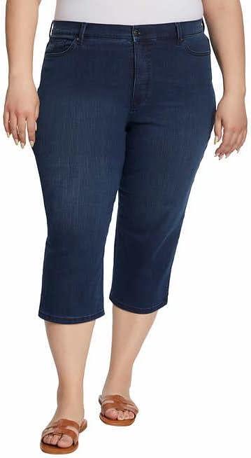 imageGloria Vanderbilt Womens Amanda Capri Jean RegularNavy Blue