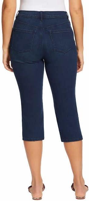 imageGloria Vanderbilt Womens Amanda Capri Jean RegularNavy Blue