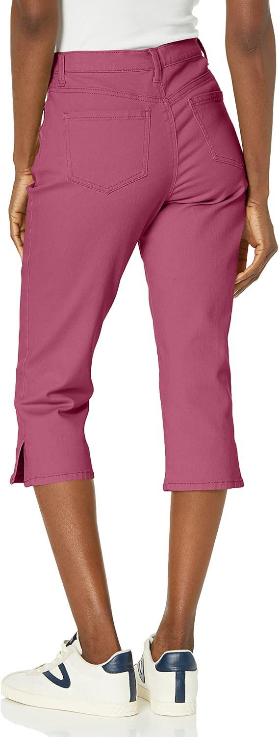 imageGloria Vanderbilt Womens Amanda Capri Jean RegularRubarb Jam