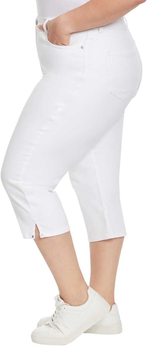 imageGloria Vanderbilt Womens Amanda Capri Jean RegularWhite