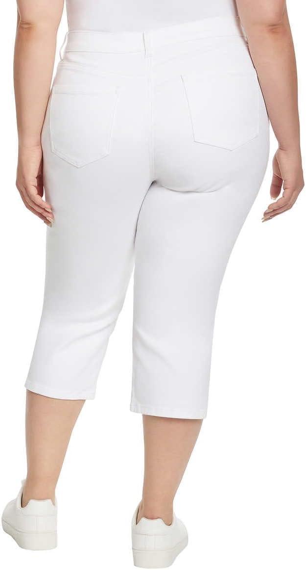 imageGloria Vanderbilt Womens Amanda Capri Jean RegularWhite