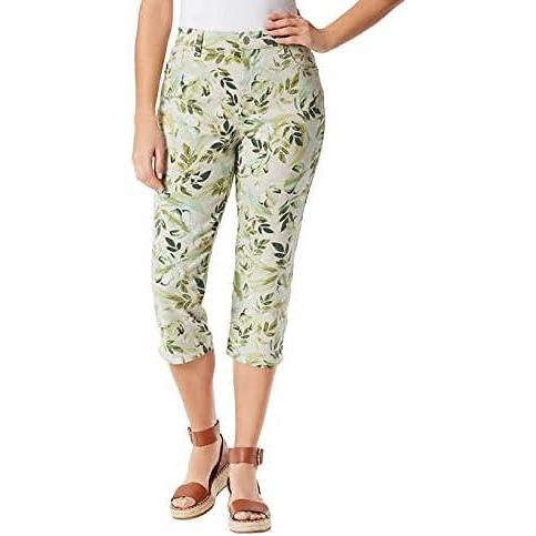 imageGloria Vanderbilt Womens Amanda Capri Jean RegularMulti Stonewood