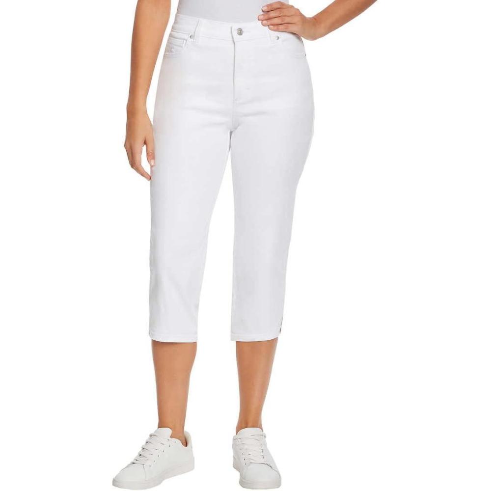 imageGloria Vanderbilt Womens Amanda Capri Jean RegularWhite