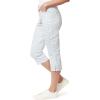 imageGloria Vanderbilt Womens Amanda Capri Jean RegularBlue Breezerefined Plaidds