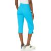 imageGloria Vanderbilt Womens Amanda Capri Jean RegularIsland Cove  Rivetsds