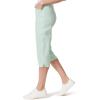 imageGloria Vanderbilt Womens Amanda Capri Jean RegularJade Breeze  Rivets