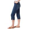 imageGloria Vanderbilt Womens Amanda Capri Jean RegularKalahari  Rivetsds