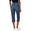 imageGloria Vanderbilt Womens Amanda Capri Jean RegularKalahari  Rivetsds