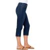 imageGloria Vanderbilt Womens Amanda Capri Jean RegularMadison  Rivets