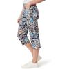imageGloria Vanderbilt Womens Amanda Capri Jean RegularMidnight Affair Tropical Dance  Rivets