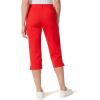 imageGloria Vanderbilt Womens Amanda Capri Jean RegularRed Spark  Rivetsds