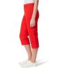 imageGloria Vanderbilt Womens Amanda Capri Jean RegularRed Spark  Rivetsds