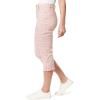 imageGloria Vanderbilt Womens Amanda Capri Jean RegularRosy Pinkrefined Plaidds