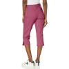 imageGloria Vanderbilt Womens Amanda Capri Jean RegularRubarb Jam